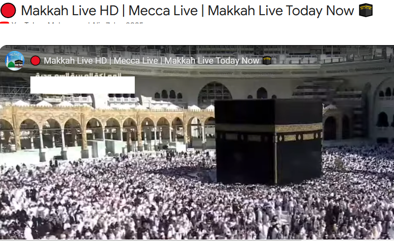 makkah live today