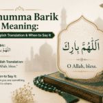 Allahumma Barik
